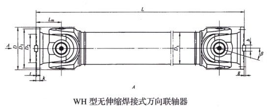 SWC無伸縮焊接式萬向聯軸器