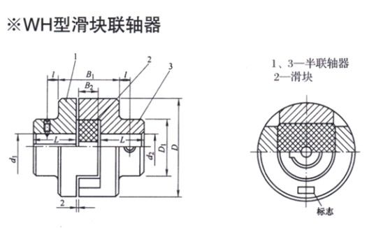 WH型滑塊聯軸器